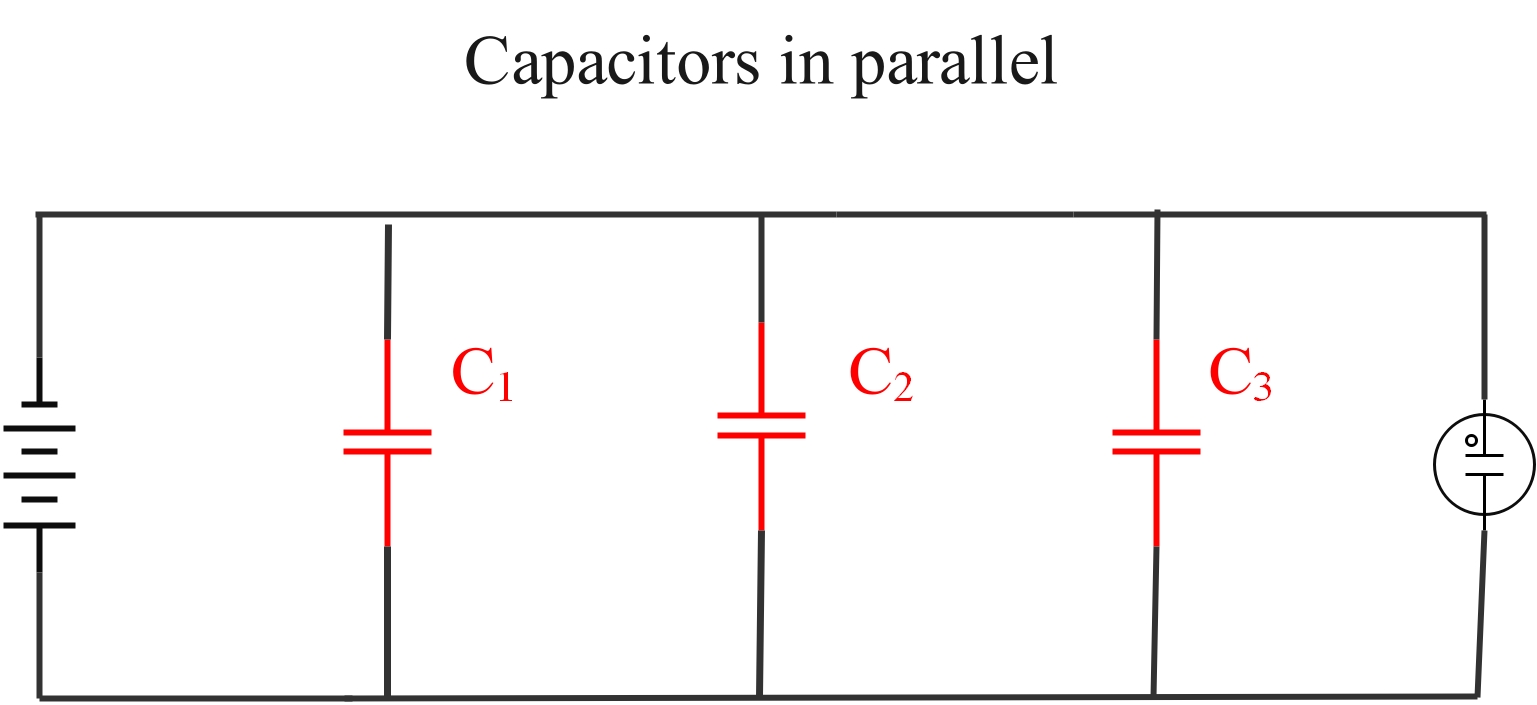 Capacitors in parallel